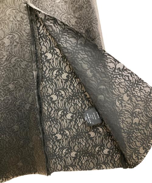 UNITED TOKYO（ユナイテッドトーキョー）UNITED TOKYO (ユナイテッドトーキョー) ラミネートレースキャミワンピース ブラック サイズ:Freeの古着・服飾アイテム