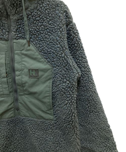 HELLY HANSEN（ヘリーハンセン）HELLY HANSEN (ヘリーハンセン) フレームプルーフウールファイバーパイルサーモロングジャケット グリーン サイズ:Mの古着・服飾アイテム