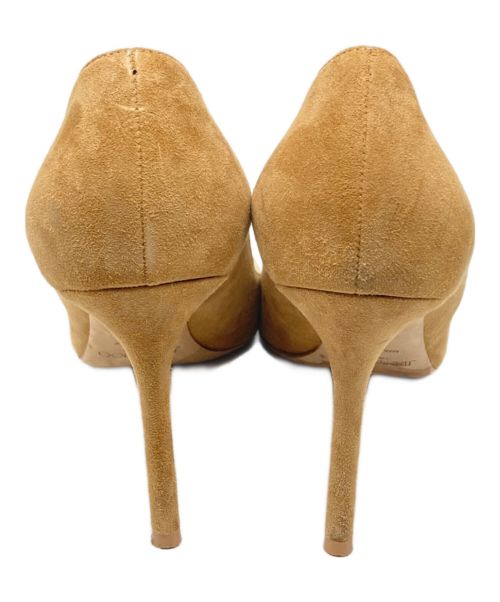 JIMMY CHOO（ジミーチュウ）JIMMY CHOO (ジミーチュウ) ピンヒールパンプス キャメル サイズ:24cmの古着・服飾アイテム