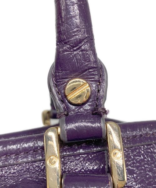 TORY BURCH（トリーバーチ）TORY BURCH (トリーバーチ) 2WAYトートバッグ パープルの古着・服飾アイテム