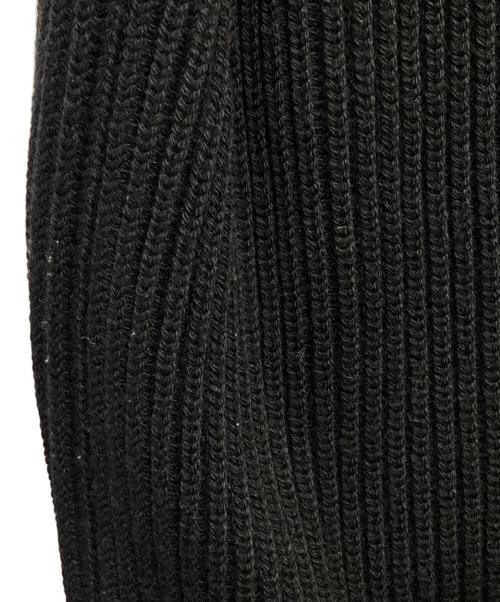 BATONER（バトナ―）BATONER (バトナ―) ニットベスト ブラック サイズ:Mの古着・服飾アイテム