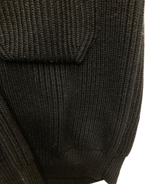 BATONER（バトナ―）BATONER (バトナ―) ニットベスト ブラック サイズ:Mの古着・服飾アイテム