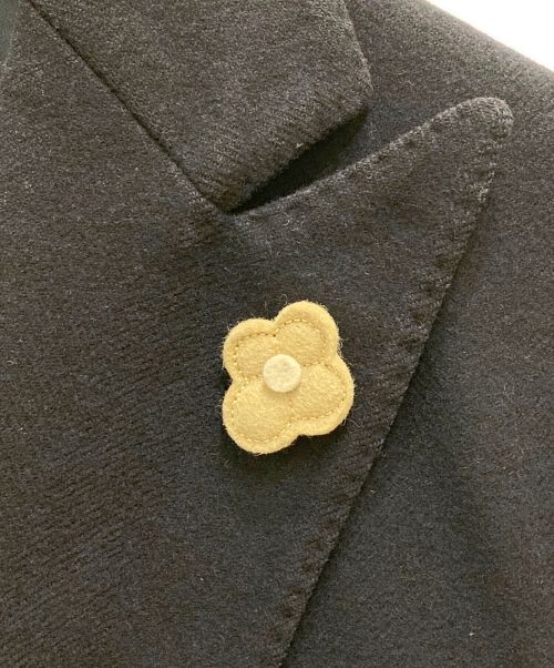 LARDINI（ラルディーニ）LARDINI (ラルディーニ) ウールコート ネイビー サイズ:46の古着・服飾アイテム