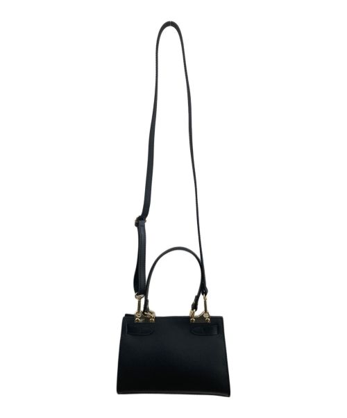 AULENTTI（オウレンティ）AULENTTI (オウレンティ) CLASSIC 2WAY ハンドル付ショルダーバッグ(クラシック2WAYハンドル付ショルダーバッグ) ブラックの古着・服飾アイテム