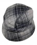 HELEN KAMINSKIヘレンカミンスキー）の古着「ウール混ハット」｜ブラック×グレー