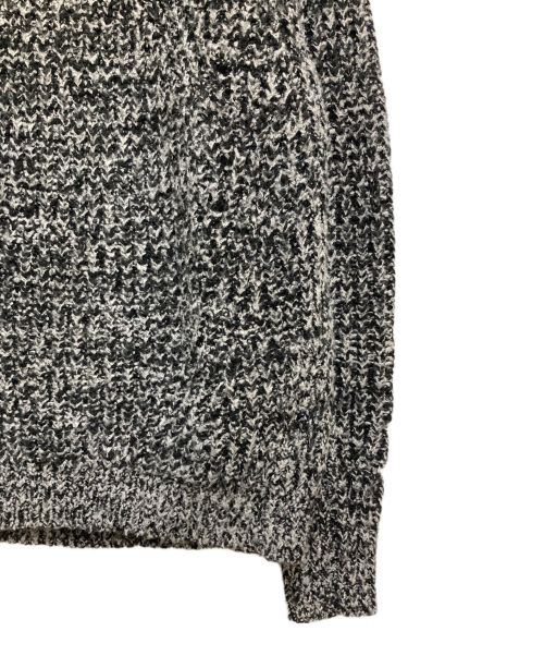 BAL（バル）BAL (バル) クルーネックニット ブラック×ホワイト サイズ:Mの古着・服飾アイテム