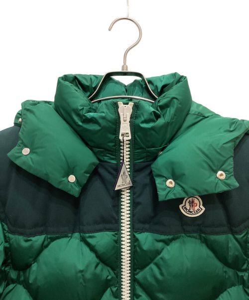 MONCLER（モンクレール）MONCLER (モンクレール) ダウンジャケット グリーン サイズ:1の古着・服飾アイテム