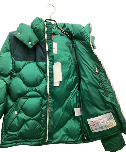 MONCLER（モンクレール）MONCLER (モンクレール) ダウンジャケット グリーン サイズ:1の古着・服飾アイテム