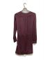 DIANE VON FURSTENBERG (ダイアンフォンファステンバーグ) シルクワンピース パープル サイズ:4：3500円