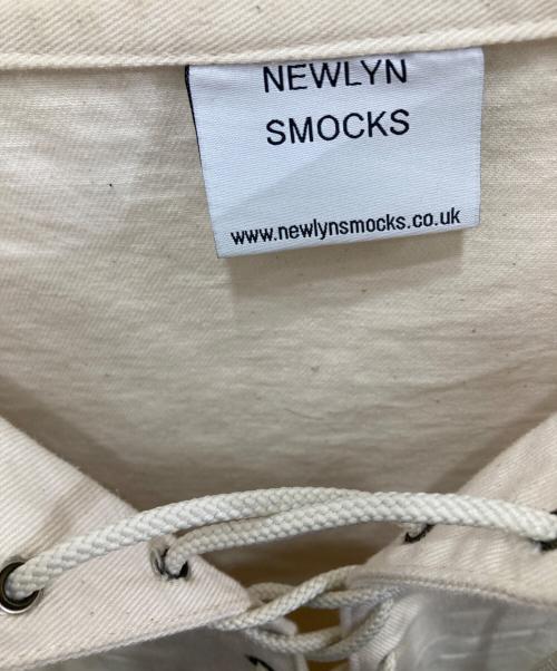 NEWLYN SMOCKS（ニューリンスモック）NEWLYN SMOCKS (ニューリンスモック) 別注Lace Up Smocks アイボリー サイズ:表記無し(実寸ご確認ください）の古着・服飾アイテム