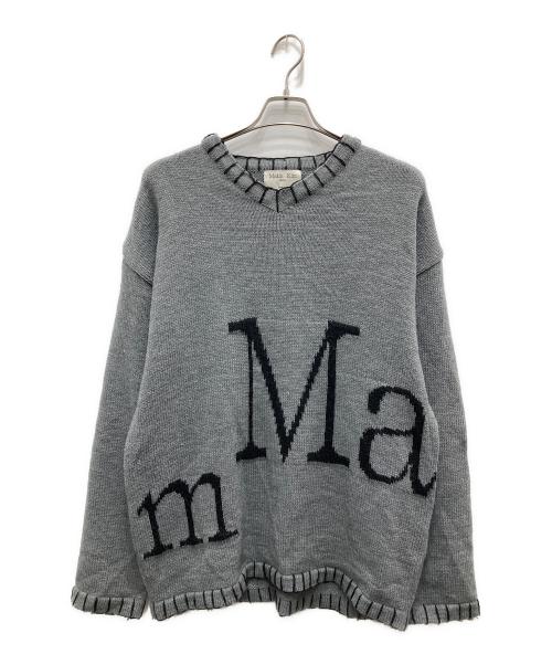 Matin Kim（マーティン・キム）Matin Kim (マーティン・キム) Vネックニット グレー サイズ:Fの古着・服飾アイテム