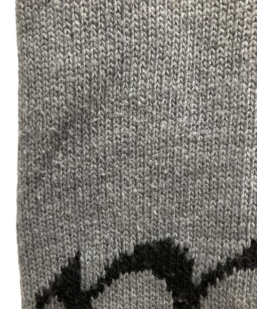 Matin Kim（マーティン・キム）Matin Kim (マーティン・キム) Vネックニット グレー サイズ:Fの古着・服飾アイテム