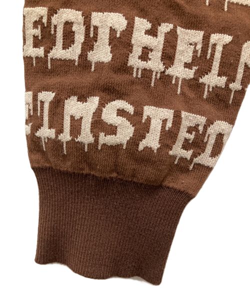 HELMSTEDT（ヘルムシュテット）helmstedt (ヘルムシュテット) 総柄ニット ベージュ サイズ:XSの古着・服飾アイテム