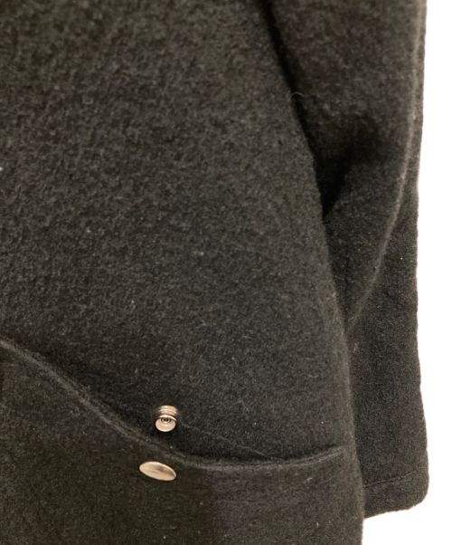 RUDE GALLERY（ルードギャラリー）RUDE GALLERY (ルードギャラリー) スタッズウールブルゾン ブラック サイズ:2の古着・服飾アイテム