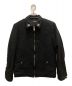 RUDE GALLERY（ルードギャラリー）の古着「スタッズウールブルゾン」｜ブラック