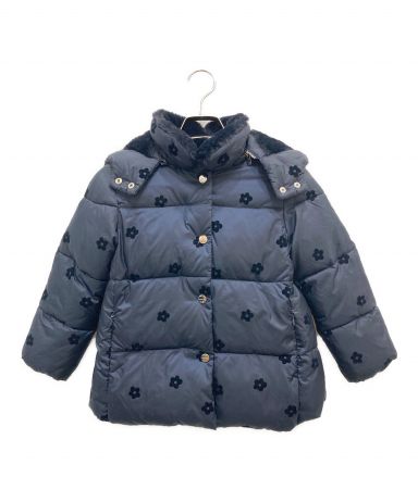 中古・古着通販】jacadi (ジャカディ) 花柄中綿ジャケット ネイビー