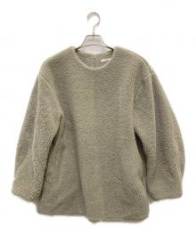 CLANE（クラネ）の古着「BULKY LINE BOA TOPS/バルキー ライン ボア トップス」｜グレー