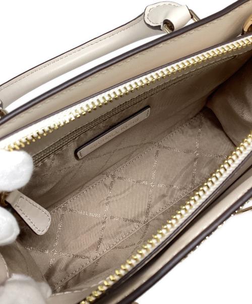 MICHAEL KORS（マイケル・コース）MICHAEL KORS (マイケルコース) ミニショルダーバッグ ライトクリームの古着・服飾アイテム