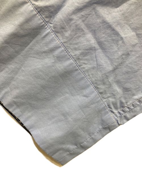 KAWATANI SHIRT（カワタニシャツ）KAWATANI SHIRT (カワタニシャツ) パッチワークシャツ スカイブルー サイズ:Mの古着・服飾アイテム