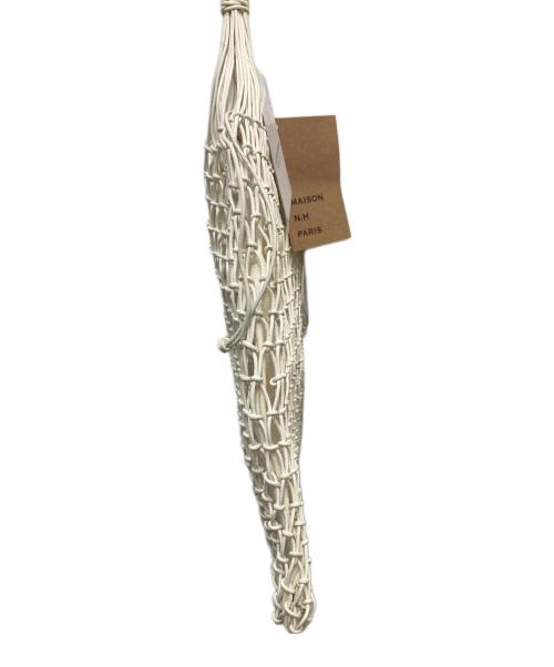 MAISON N.H PARIS（メゾン・エヌ・アッシュ・パリ）MAISON N.H PARIS (メゾン・エヌ・アッシュ・パリ) ハンドバッグ ホワイト 未使用品の古着・服飾アイテム