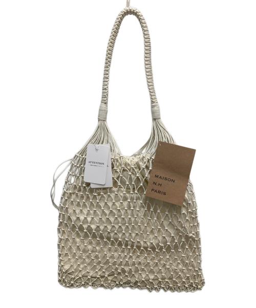 MAISON N.H PARIS（メゾン・エヌ・アッシュ・パリ）MAISON N.H PARIS (メゾン・エヌ・アッシュ・パリ) ハンドバッグ ホワイト 未使用品の古着・服飾アイテム