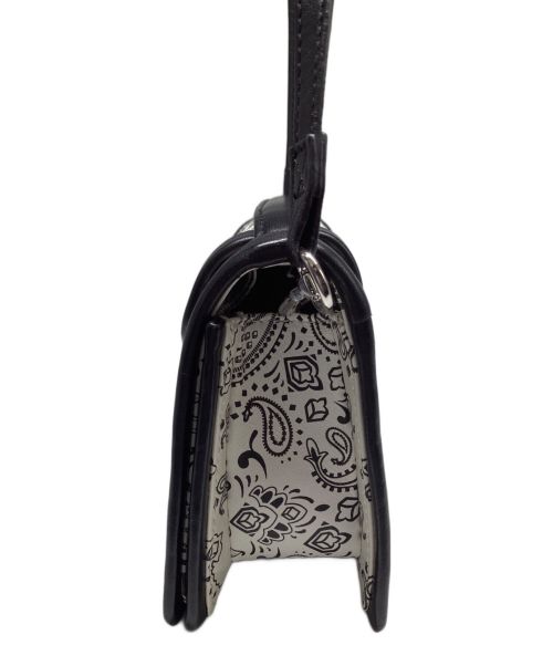 PIERRE HARDY（ピエールアルディ）PIERRE HARDY (ピエールアルディ) ミニアルファパッドハンドバッグ ショルダーバッグ ホワイト×ブラックの古着・服飾アイテム