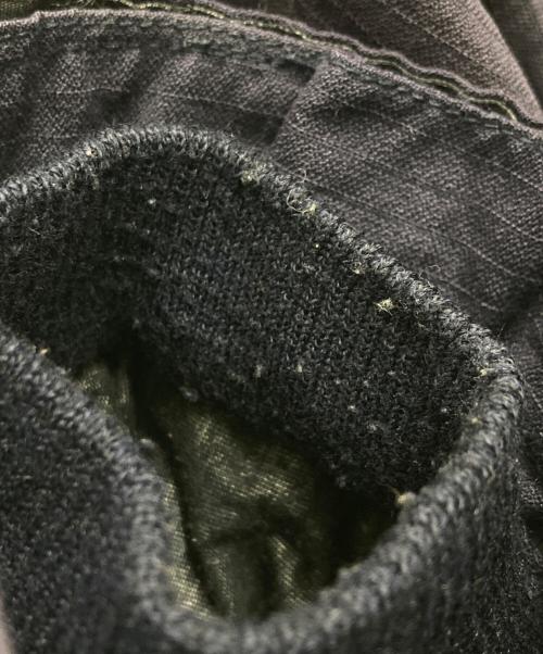 NO BRAND（ノーブランド）NO BRAND (ノーブランド) ヴィンテージフャイヤーマンジャケット ブラック×イエロー サイズ:不明(実寸をご確認ください)の古着・服飾アイテム