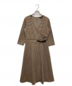 LAUREN RALPH LAURENローレンラルフローレン）の古着「カットソーワンピース」｜ベージュ