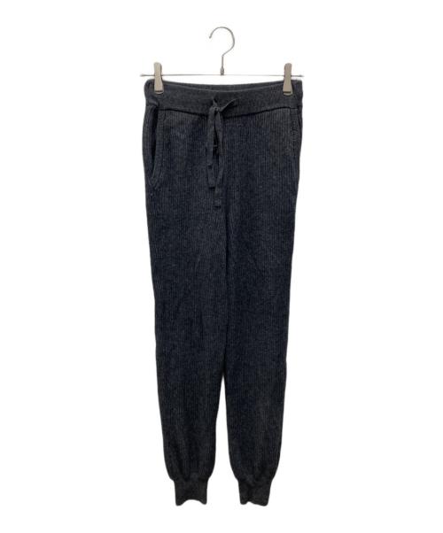 ETRE TOKYO（エトレトウキョウ）ETRE TOKYO (エトレトウキョウ) ウールカシミヤニットパンツ グレー サイズ:Ｓの古着・服飾アイテム
