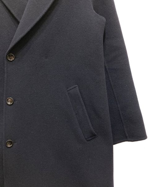 KNOTT（ノット）KNOTT (ノット) ロングオーバーコート ネイビー サイズ:1の古着・服飾アイテム