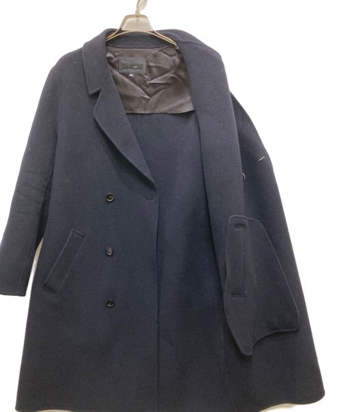 KNOTT（ノット）KNOTT (ノット) ロングオーバーコート ネイビー サイズ:1の古着・服飾アイテム