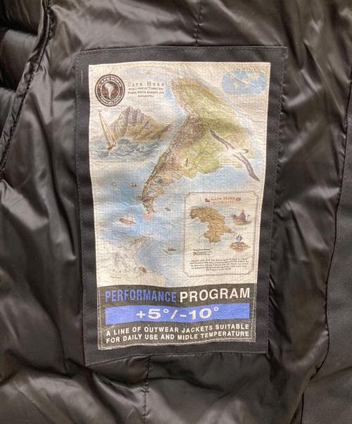 CAPEHORN（ケープホーン）CAPEHORN (ケープホーン) ダウンコート ブラック サイズ:44の古着・服飾アイテム