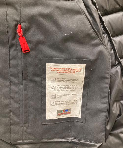 CAPEHORN（ケープホーン）CAPEHORN (ケープホーン) ダウンコート ブラック サイズ:44の古着・服飾アイテム