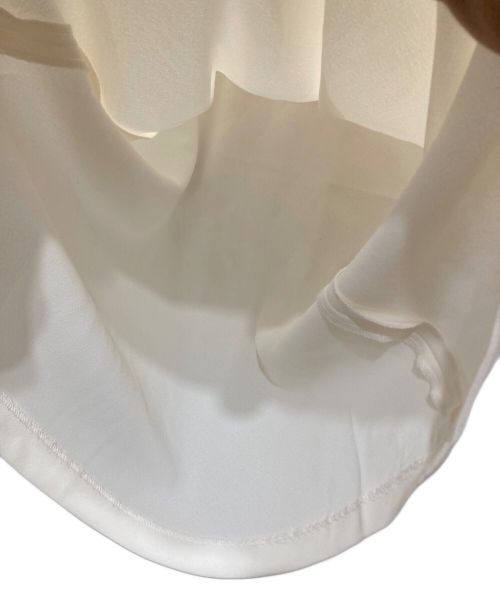 MARK KENLY DOMINO TAN（マークケンリードミノタン）mark kenly domino tan (マークケンリードミノタン) NOELEE SKIRT ホワイト サイズ:34の古着・服飾アイテム