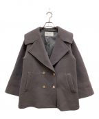 JILL BY JILLSTUARTジル バイ ジルスチュアート）の古着「ウールカルゼPコート」｜ベージュ