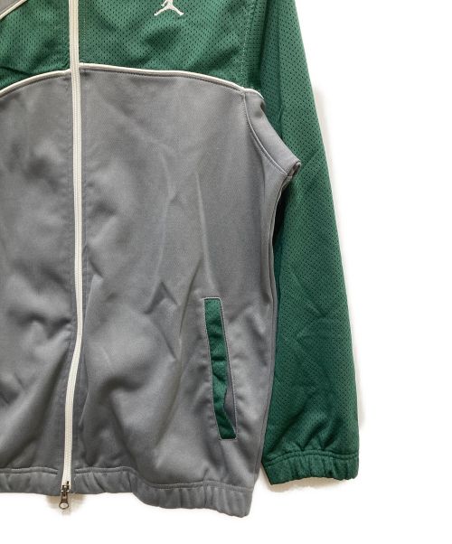 JODAN（ジョダン）JODAN (ジョダン) トラックジャケット グレー×グリーン サイズ:Sの古着・服飾アイテム