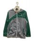JODAN（ジョダン）の古着「トラックジャケット」｜グレー×グリーン