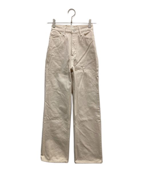 CLANE（クラネ）CLANE (クラネ) SECOND DENIM PANTS アイボリーの古着・服飾アイテム