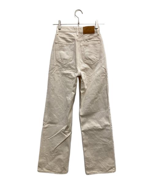 CLANE（クラネ）CLANE (クラネ) SECOND DENIM PANTS アイボリーの古着・服飾アイテム