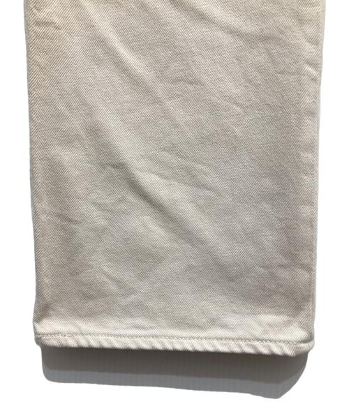 CLANE（クラネ）CLANE (クラネ) SECOND DENIM PANTS アイボリーの古着・服飾アイテム