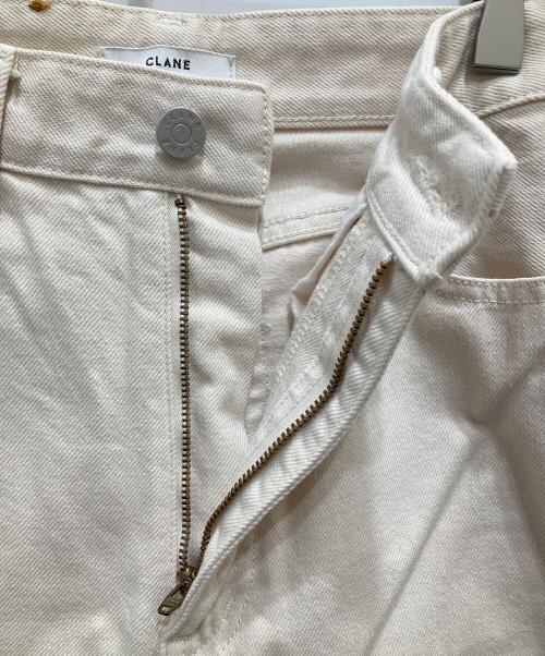 CLANE（クラネ）CLANE (クラネ) SECOND DENIM PANTS アイボリーの古着・服飾アイテム