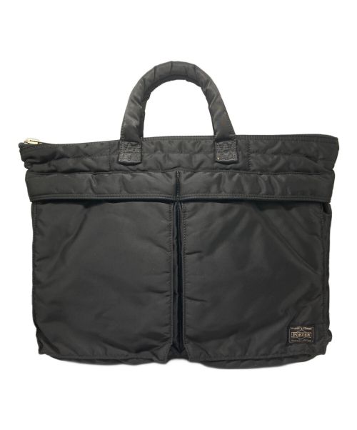 PORTER（ポーター）PORTER (ポーター) TANKER SHORT HELMETBAG/タンカーショートヘルメットバッグ ブラックの古着・服飾アイテム