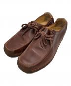 CLARKS ORIGINALSクラークス オリジナルズ）の古着「ワラビーシューズ」｜ブラウン