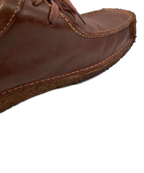 CLARKS ORIGINALS（クラークス オリジナルズ）CLARKS ORIGINALS (クラークス オリジナルズ) ワラビーシューズ ブラウン サイズ:UK９の古着・服飾アイテム