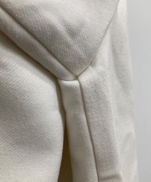 YORI（ヨリ）YORI (ヨリ) ダブルクロスTeeブラウス ホワイト サイズ:Fの古着・服飾アイテム