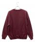 X-LARGE (エクストララージ) BARBED WIRE OG CREWNECK SWEATSHIRT/バーブド ワイヤー OG クルーネック スウェットシャツ ボルドー サイズ:L：3980円