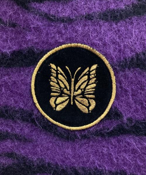 Needles（ニードルズ）Needles (ニードルズ) COACH JACKET/コーチジャケット パープル×ブラック サイズ:Lの古着・服飾アイテム