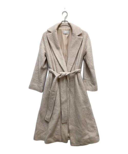 CELFORD（セルフォード）CELFORD (セルフォード) シャギーロングコート アイボリー サイズ:36の古着・服飾アイテム