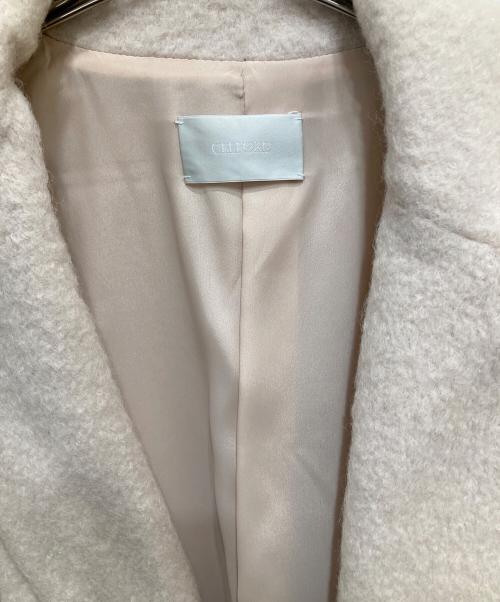 CELFORD（セルフォード）CELFORD (セルフォード) シャギーロングコート アイボリー サイズ:36の古着・服飾アイテム