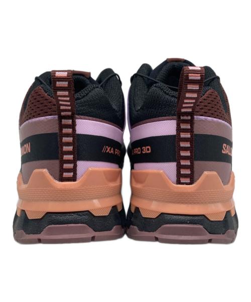 SALOMON（サロモン）SALOMON (サロモン) XA PRO 3D V9 W/XA プロ 3D V9 ウィメンズ ピンク×ブラック サイズ:23の古着・服飾アイテム